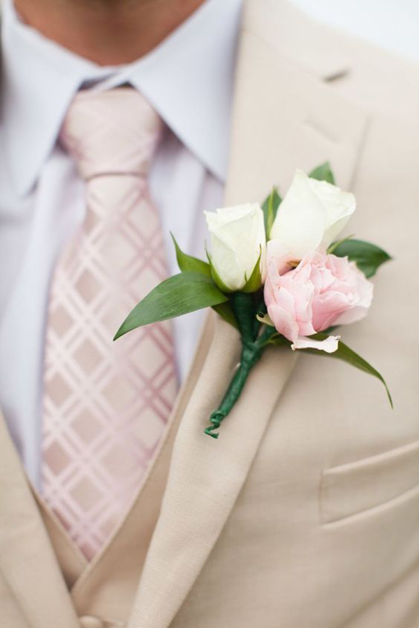 dettagli sposo matrimonio rosa cipria
